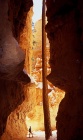 Bryce Canyon-vejmutovka v soutěsce