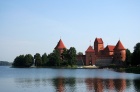 Hrad Trakai na jezeře Galvé