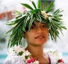 tahitská dívka