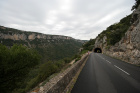 Cesta nad kaňonem Gorges de l Ardrche