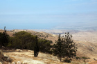 Výhled z Nebo na Mrtvé moře 