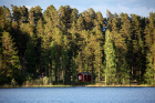 Cestou k Lappenranta u jezera Saimaa