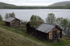 Obydlí nad Montojärvi,bydlí zde převážně Sámové