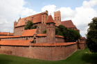 Křižácký hrad Malbork je největší gotická stavba z cihel na světě