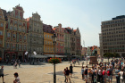 Rynek,hlavní náměstí ve Vratislavi