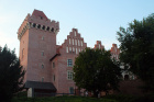 Jižní strana hradu v Poznani po celkové rekonstrukci z roku 2010
