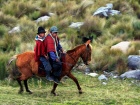 Kečuánští hoši vysoko v horách