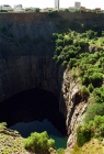 Big Hole,diamantový důl vyhloubený lidskou rukou,Kimberley