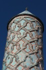 Detail zdobení minaretu - Erzurum