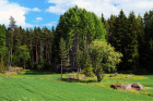 Úrodná krajina podél Botnického zálivu