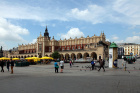 Krakov, Rynek Główny - Sukiennice,rozloha 200x200m